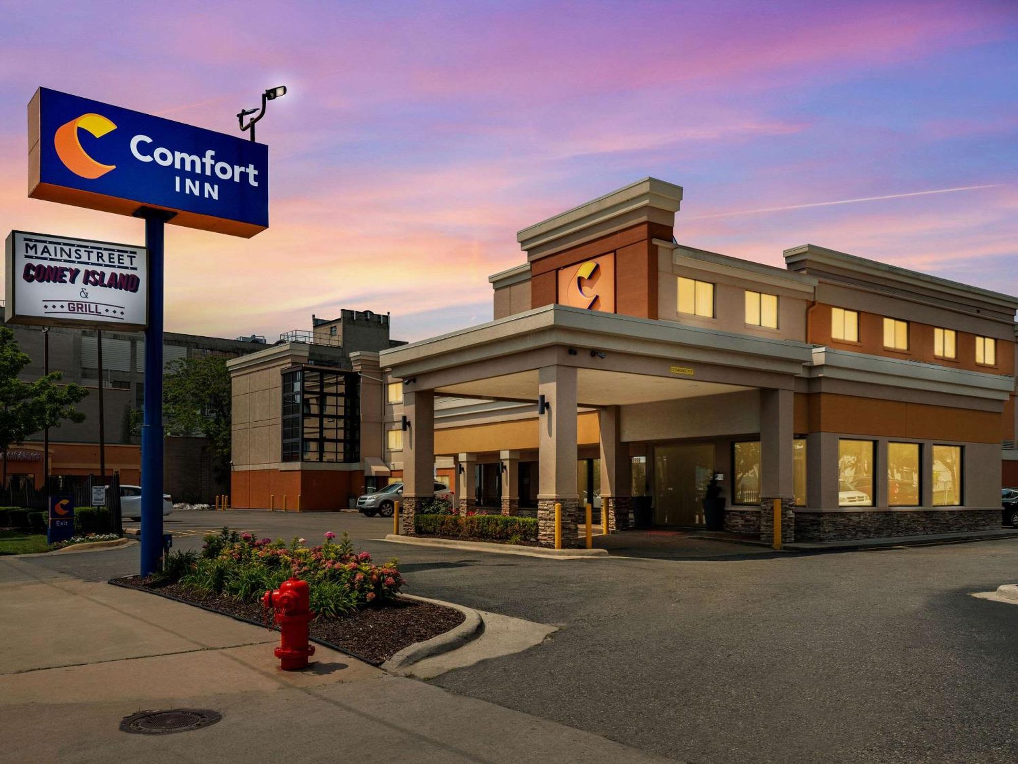 Comfort Inn Downtown Detroit Eksteriør billede